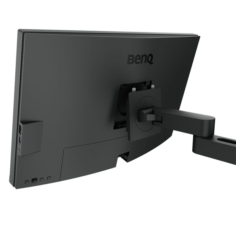 TFT 27" BenQ PD2706UA, 4K UHD, IPS, 99% sRGB, HDR10, HDMI, DP, USB-C, USB-hub, HAS, колонки (9H.LLKLB.QEE)