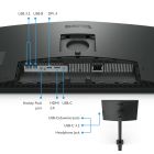 TFT 27" BenQ PD2706UA, 4K UHD, IPS, 99% sRGB, HDR10, HDMI, DP, USB-C, USB-hub, HAS, колонки (9H.LLKLB.QEE)