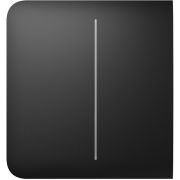 Кнопка для двухклавишного выключателя Ajax SideButton (2-gang) black (45123.143.BL)