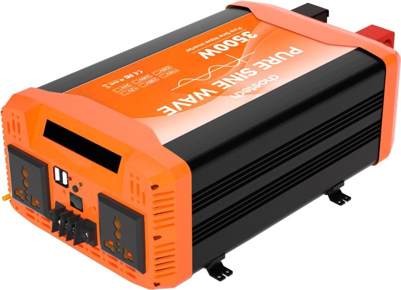 Інвертор автомобільний Choetech 12220V 3500W (1600Вт), чиста синусоїда (CJ3500Q-V2)