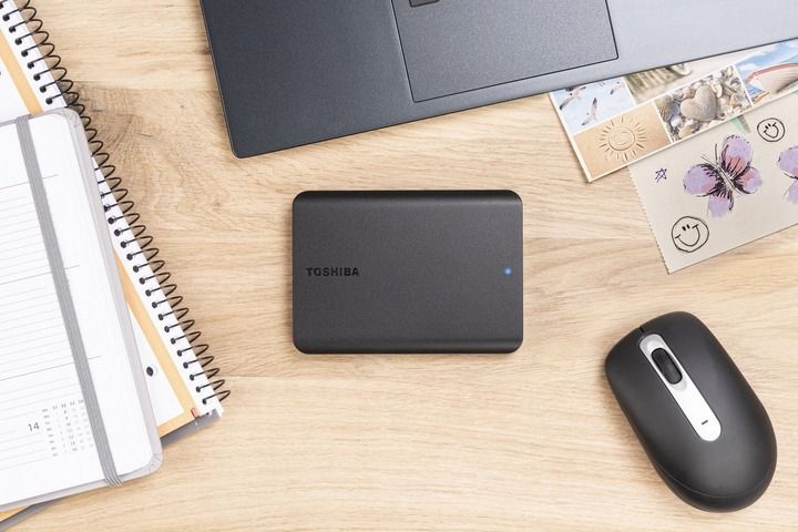 Внешний жесткий диск 2.5" USB 1.0TB Toshiba Canvio Basics Black (HDTB510EK3AA)