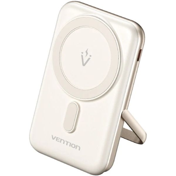 УМБ Vention Magnetic Wireless 10000mAh 20W PD USB-C In/Out, QI-15W White (FHNW0)