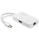 Мережевий адаптер Edimax USB-C (1xGE, 3xUSB 3.0) (EU-4308)