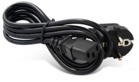 Кабель живлення 220В 1.5 м, 0,75мм С13-CEE 7/7 Schuko (B00717)