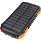 УМБ Choetech 10000mAh  2xUSB-A,1xUSB-C,solar panel, Qi-5W Black-Orange (B659-OR)