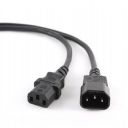Кабель силовий Cablexpert (С13-С14), VDE, чорний, 1.8м (PC-189-VDE)