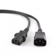 Кабель силовой Cablexpert (С13-С14), VDE, черный, 1.8м (PC-189-VDE)