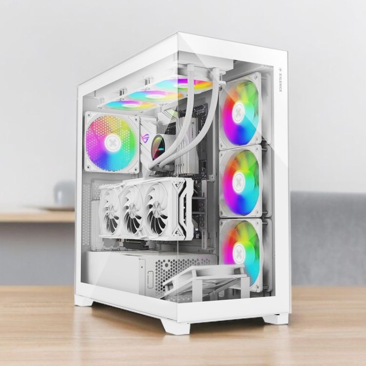 Корпус Xilence XILENT GLEAM ARGB X818.W.ARGB, без БЖ ATX WHITE (XG271_X818.W.ARGB)
