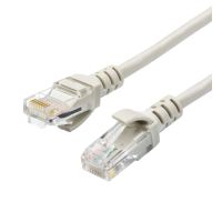 Патч-корд литий, UTP, RJ45, Cat.5e, 5m, сірий (4719)