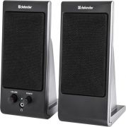 Акустична система 2.0 Defender SPK-170, 2Вт, чорна, пластик, USB (65165)