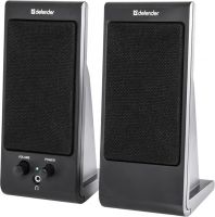 Акустична система 2.0 Defender SPK-170, 2Вт, чорна, пластик, USB (65165)