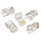 Конектор RJ 45 Cablexpert Cat. 5e UTP із позолоченими контактами (10 шт/уп) (LC-8P8C-001/10)