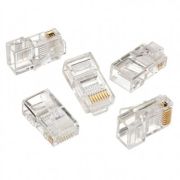 Конектор RJ 45 Cablexpert із позолоченими контактами (50 шт/уп) (LC-8P8C-001/50)