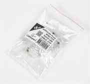 Коннектор RJ 45 Cablexpert Cat. 5e UTP с золоченными контактами (10 шт/уп) (LC-8P8C-001/10)