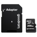 Memory card Secure Digital Micro256Gb GoodRAM UHS-I (class 10) + Adapter (M1AA-2560R12)