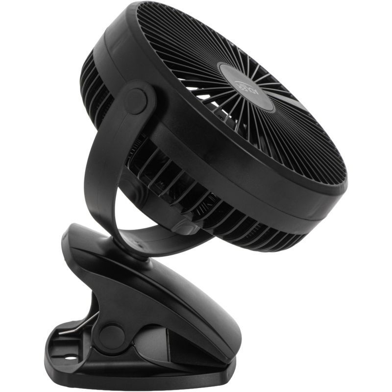 Вентилятор AdlerAD 7342 black  настільний/ акумуляторний/ 5Вт/ D=15.5см/ USB-C/ чорний (AD7342B)