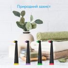 Насадки монопучковые средней жесткости для зубной щетки Pecham Black (4820201379622)