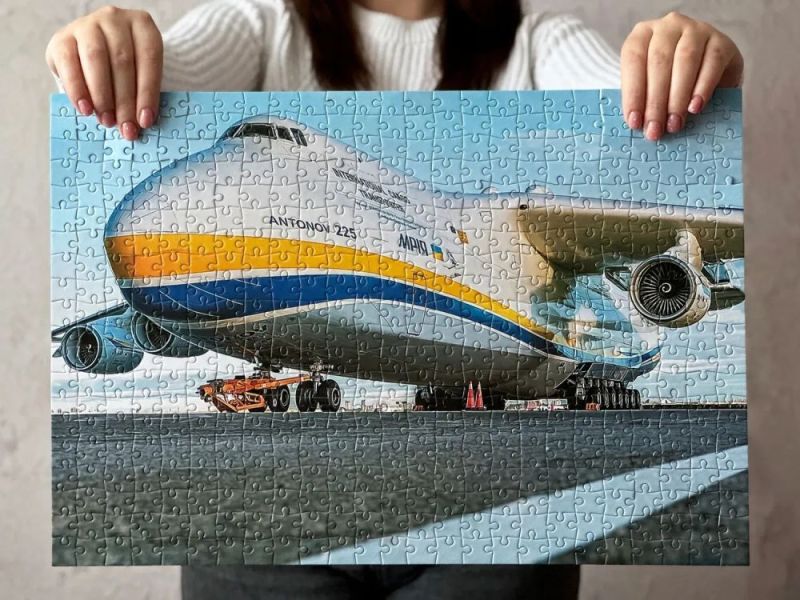 Пазл UkrainianPuzzles АН-225 Мрія - найбільший у світі літак (4820275290014)