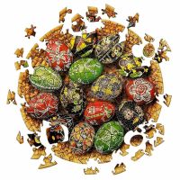 Пазл дерев`яний UkrainianPuzzles Писанки (4820275290182)