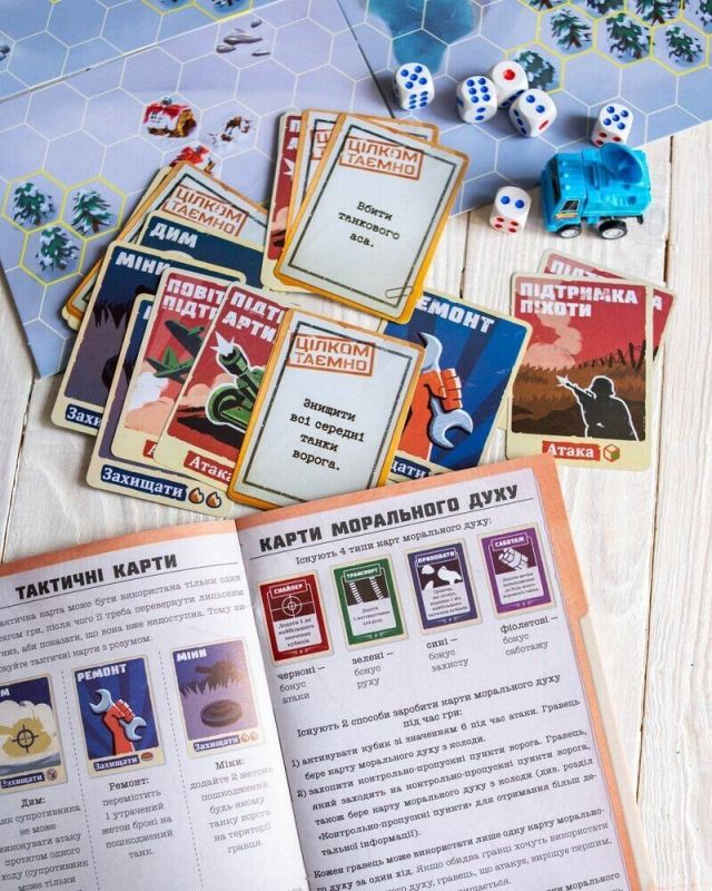 Настільна стратегічна гра. Танкове зіткнення. Західний фронт (4827476988382)