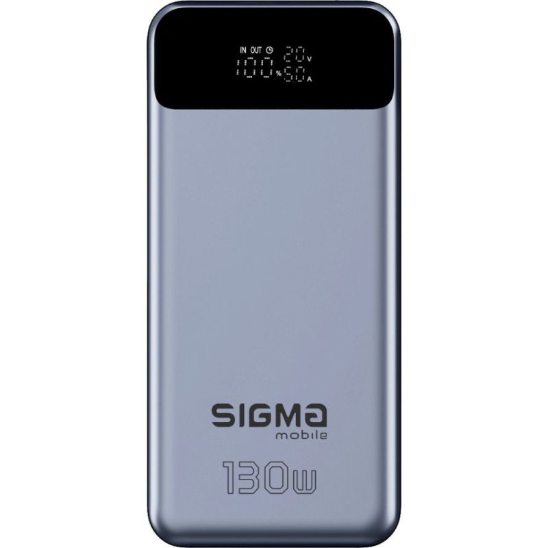 Универсальная мобильная батарея Sigma mobile X-Power SI30A7QLX 30000mAh Silver (4827798479117)