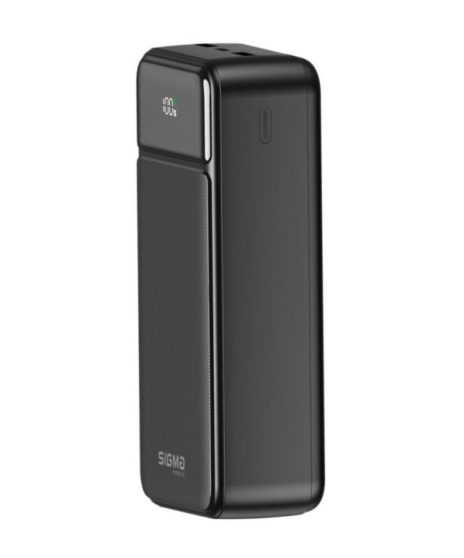 Универсальная мобильная батарея Sigma mobile X-Power SI30A4QL 30000mAh Black (4827798787311)