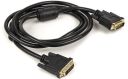 Кабель PowerPlant DVI-D 24M-24M, 1.5м, Double ferrites, Black (CA910854)