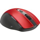 Мишка Defender Prime MB-053, бездротова, 6 кн. до 1600 dpi, безшумна, червона (52052)