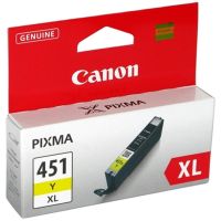 Картридж CANON (CLI-451XL) iP7240/MG5240/MG5540/MG6340/MG6440/MG7140/MX924 Yellow (6475B001)