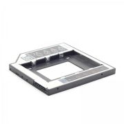 Адаптер HDD 2,5" для ноутбука в відсік CD-ROM Gembird (9.5 мм) (MF-95-01)