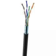 Кабель для внешней прокладки OK-Net КППЭ-ВП (100) FTP, CAT5е, 4х2х0.51, бухта 305м (49330)