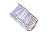 Конектор RJ 45 Cablexpert із позолоченими контактами (10 шт/уп) (PLUG3UP6/10)