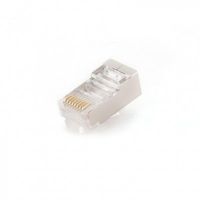 Конектор RJ 45 Cablexpert екранований, з золоченими контактами (100 шт/уп) (PLUG5SP/100)