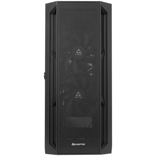 Корпус Chieftec APEX AIR GA-01B-M-OP 3x140mm, USB-C, E-ATX, без БЖ, Black (GA-01B-M-OP)