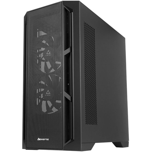 Корпус Chieftec APEX AIR GA-01B-M-OP 3x140mm, USB-C, E-ATX, без БЖ, Black (GA-01B-M-OP)