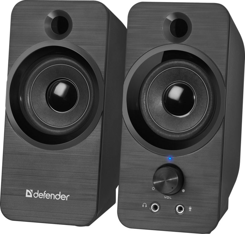 Акустична система 2.0 Defender SPK 190, 8Вт, USB, чорна (65190)