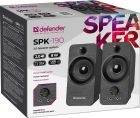 Акустична система 2.0 Defender SPK 190, 8Вт, USB, чорна (65190)