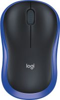 Мишка Logitech M185 бездротова, Blue (new) (910-002236)