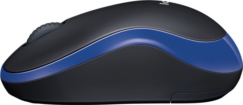 Мишка Logitech M185 бездротова, Blue (new) (910-002236)