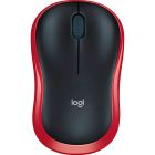 Мишка Logitech M185 бездротова, Red (new) (910-002237)