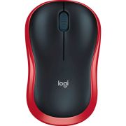 Мишка Logitech M185 бездротова, Red (new) (910-002237)