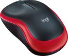 Мишка Logitech M185 бездротова, Red (new) (910-002237)