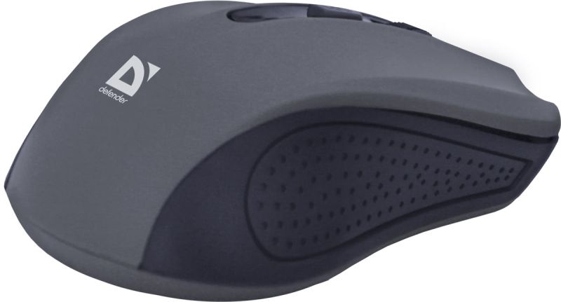 Мишка Defender Accura MM-935, бездротова, 4кн., до 1600dpi, сіра (52936)
