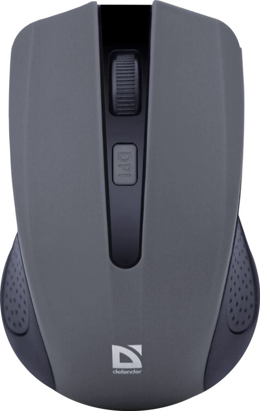 Мишка Defender Accura MM-935, бездротова, 4кн., до 1600dpi, сіра (52936)