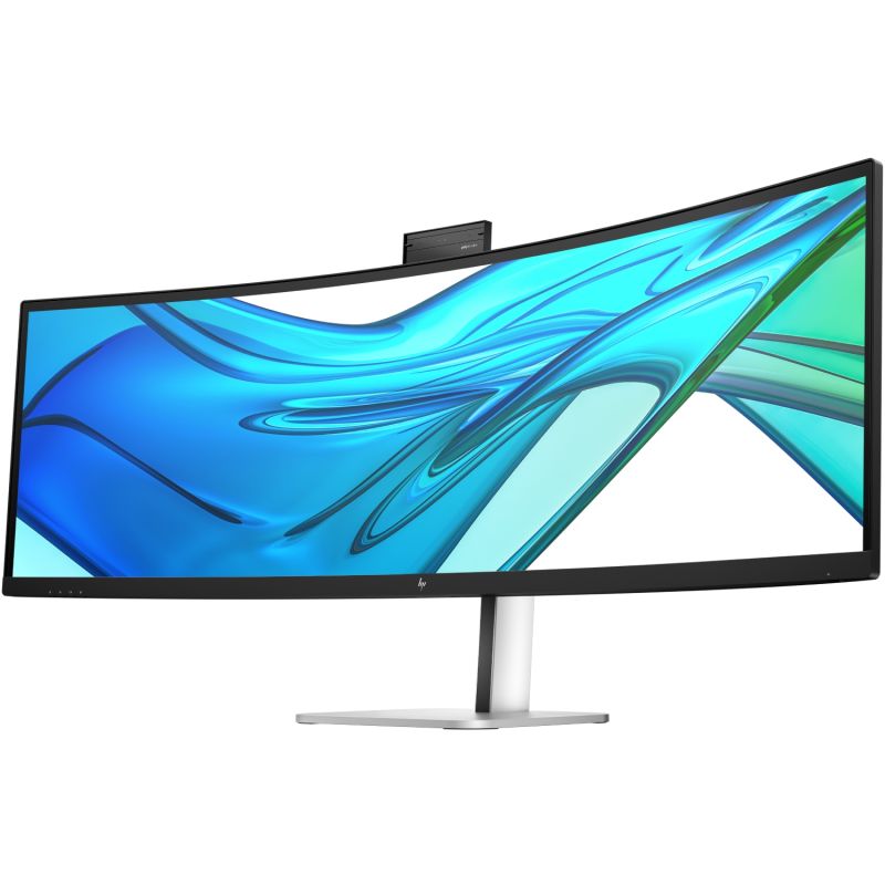 TFT 49" HP S5 Pro 549pm, VA, DQHD, RJ-45, HDMI, DP, USB-C, cam, чорний (B7GV8AA)
