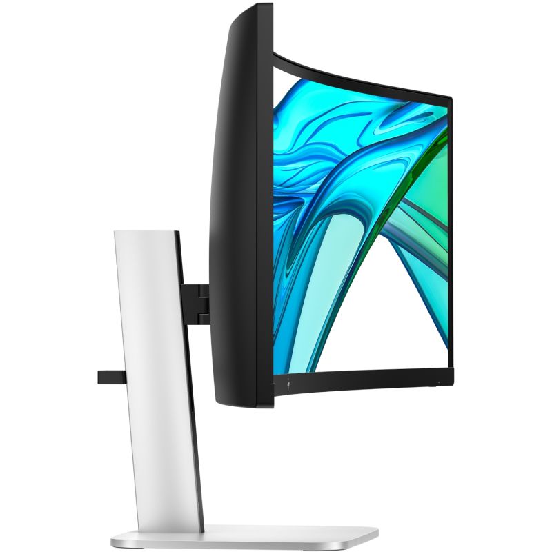 TFT 49" HP S5 Pro 549pm, VA, DQHD, RJ-45, HDMI, DP, USB-C, cam, чорний (B7GV8AA)