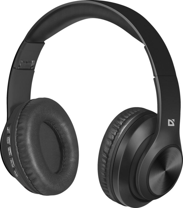 Гарнітура Defender FreeMotion B552 Bluetooth+3,5мм, Black (63552)