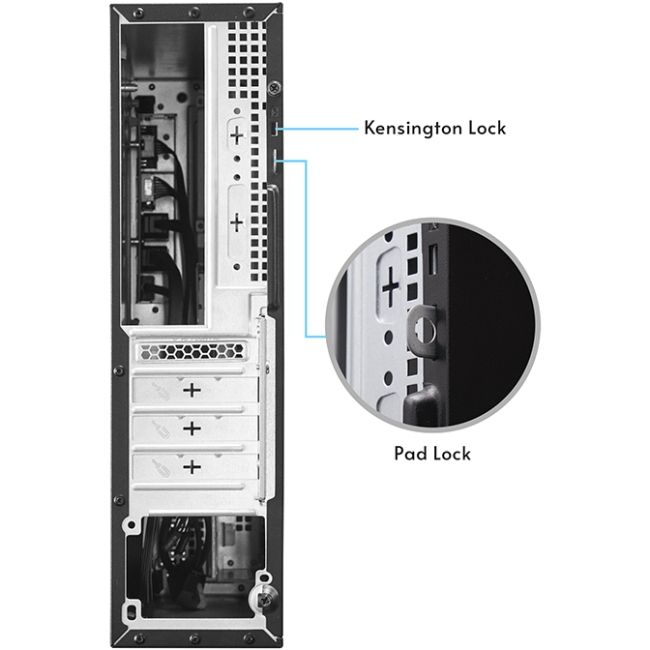 Корпус Chieftec FLYER DT-10B-300 mATX , БЖ 300W, SLIM FF, 1xUSB TypeC, 1xUSB3.0, 2xUSB2.0 (DT-10B-300)