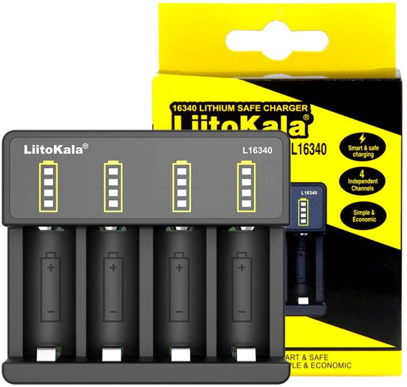 Зарядний пристрій LiitoKala Lii-L16340,  4x16340 Lion (Lii-L16340)