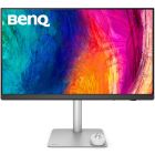 TFT 32" BenQ PD3226G, IPS, 4K, 144Hz, HDMI, DP, USB-C, HAS, Pivot, кол., біло-сріблястий (9H.LMVLA.TBE)